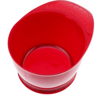 Чаша для краски, красная , с ручкой, с прорезиненной вставкой 320мл DEWAL T-21red Чаша для краски, красная , с ручкой, с прорезиненной вставкой 320мл DEWAL T-21red