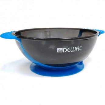 Чаша для краски с прорезиненной вставкой 300 мл DEWAL T-18blue Чаша для краски с прорезиненной вставкой 300 мл DEWAL T-18blue