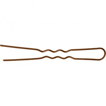 Шпильки 45 мм тонкие, волна, коричневые (60 шт.) DEWAL SLT45VT-3/60 Шпильки 45 мм тонкие, волна, коричневые (60 шт.) DEWAL SLT45VT-3/60