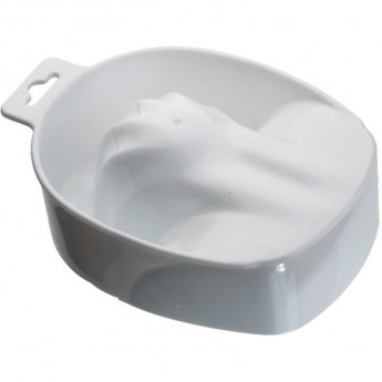 Чаша для маникюра DEWAL T-1242 Б белая Чаша для маникюра DEWAL T-1242 Б белая